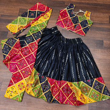 Designer Black to magenta multi  color lehenga choli with Zari and Sequence Work wedding party wear lehenga choli with dupatta