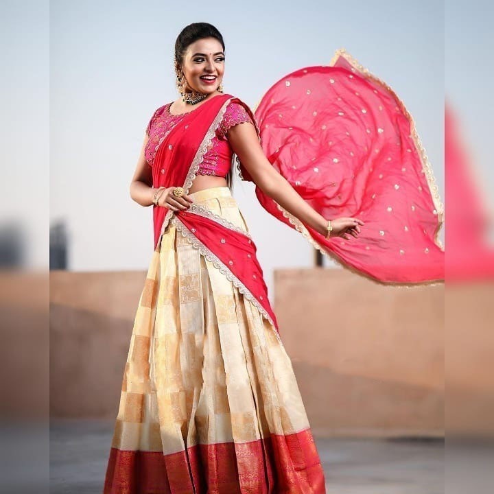 The South Indian Haute Couture - Half Saree Lehengas - GO4ETHNIC