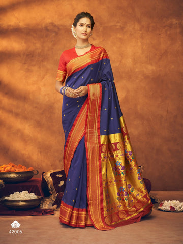 Paithani Silk Latest Designer Saree   for Women or girls