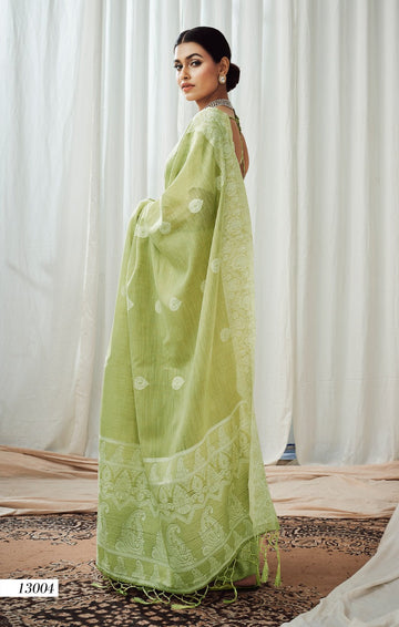 Luckhnowi  Perrot Designer  Saree for women or girls, designer latest wedding wear saree